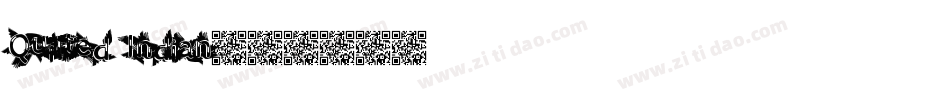 Quilted Indian字体转换